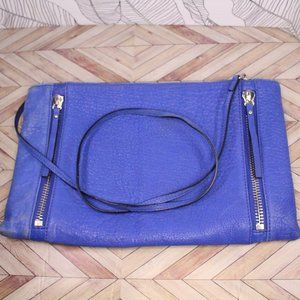 Vince Camuto cobalt blue crossbody bag.